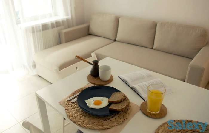 Уютные апартаменты по Аль-Фараби, улица Ходжанова 77, фотография 3