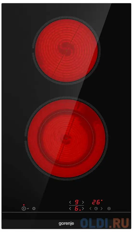 Варочная панель электрическая gorenje ect322bcsc черный, фотография 1