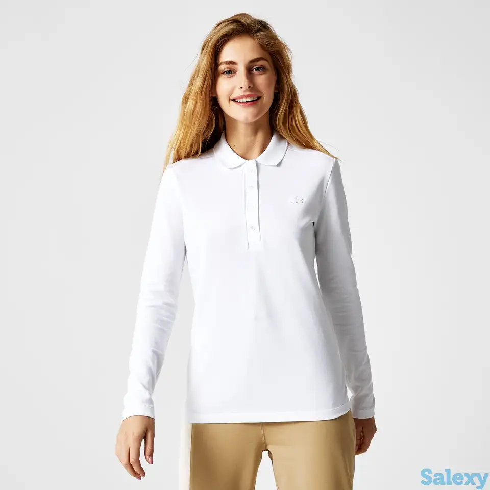 Женское поло lacoste, фотография 1