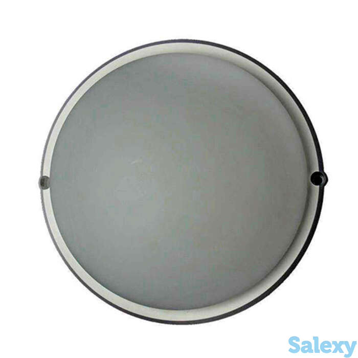 Банник lightphenomenon lt-lbwp-04-ip65-12w-6500к led круглый с датчиком движения, фотография 1