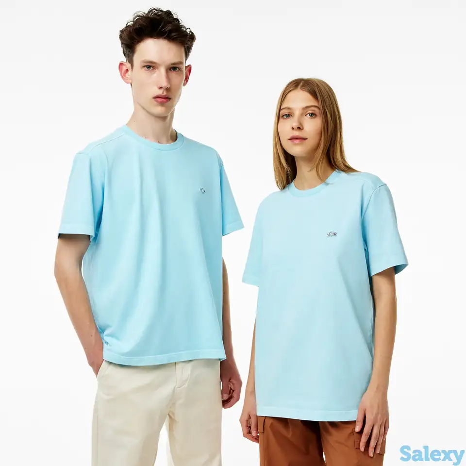 Футболка lacoste unisex, фотография 1