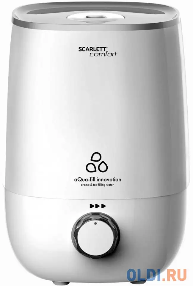 Увлажнитель воздуха scarlett sc-ah986m22 23вт (ультразвуковой) белый, фотография 1