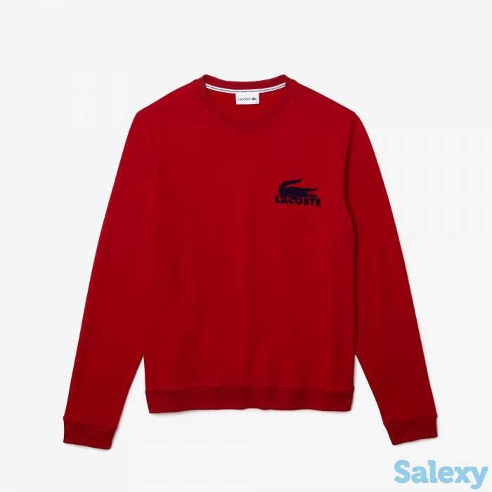 Мужская толстовка lacoste из хлопкового флиса, фотография 5