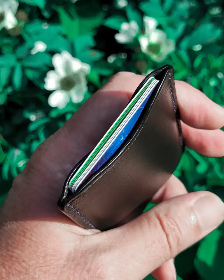 Кардхолдер из натуральной кожи., фотография 3