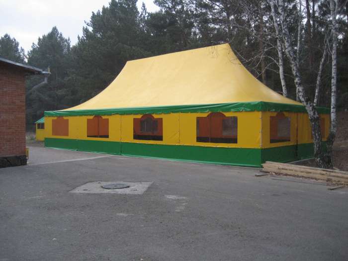 Летние кафе, шатры, навесы, павильоны, торговые палатки, фотография 2