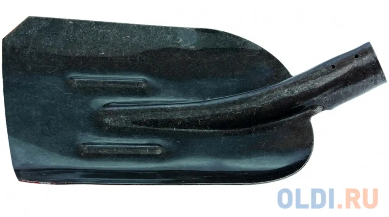 Лопата сибртех 61471  совковая с ребром жесткости рельсовая сталь без, фотография 1