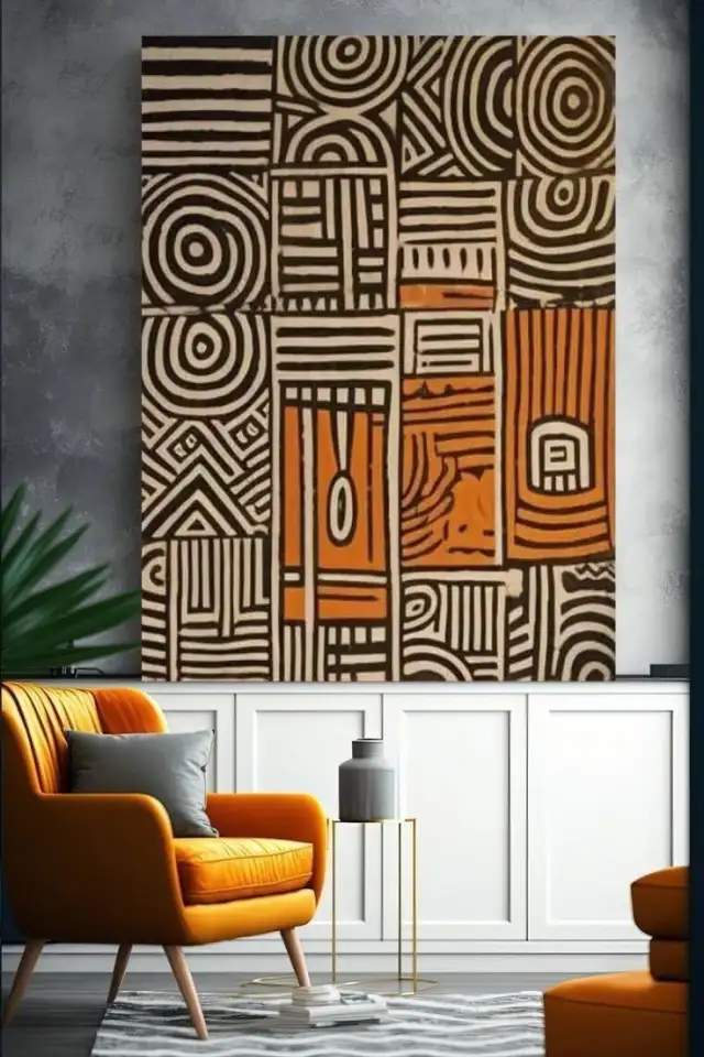 Картина ручной работы. Интерьерная. Декор на стену. Абстракция, фотография 1