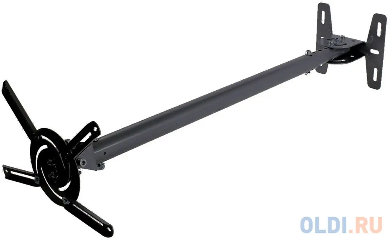 Кронштейн wize wpd-b черный универсальный потолочный комплект макс. крепежное расстояние 260х260,, фотография 1