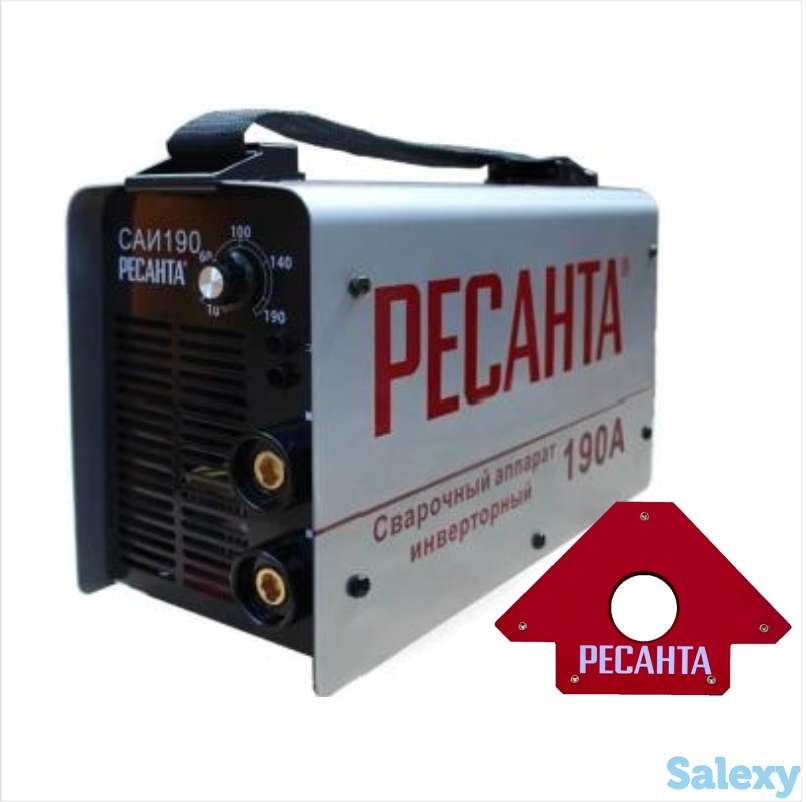 Сварочный аппарат РЕСАНТА 190/250проф, 190/220/250ПН магнит маска, фотография 1
