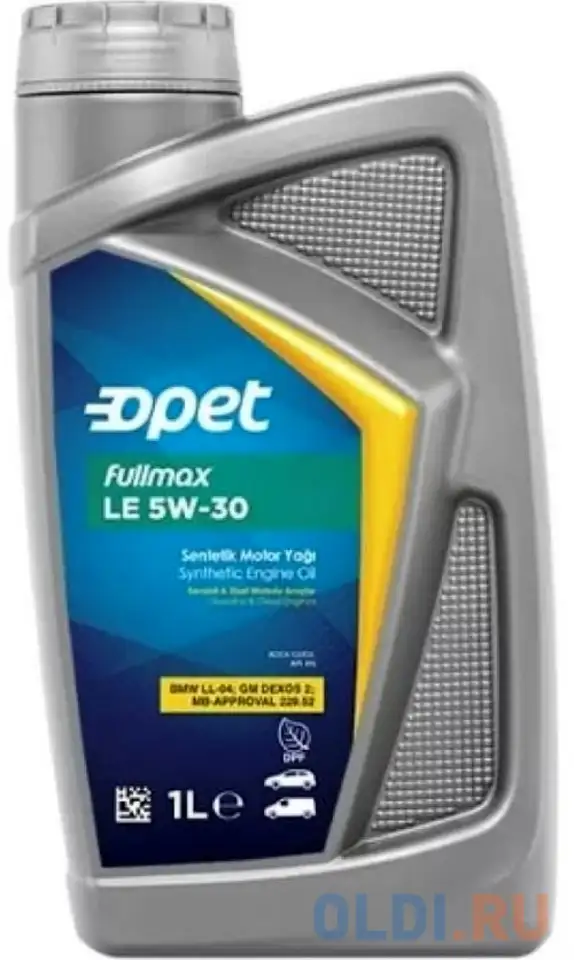 601215056 opet синт. мот.масло fullmax le 5w-30 sn (1л), фотография 1