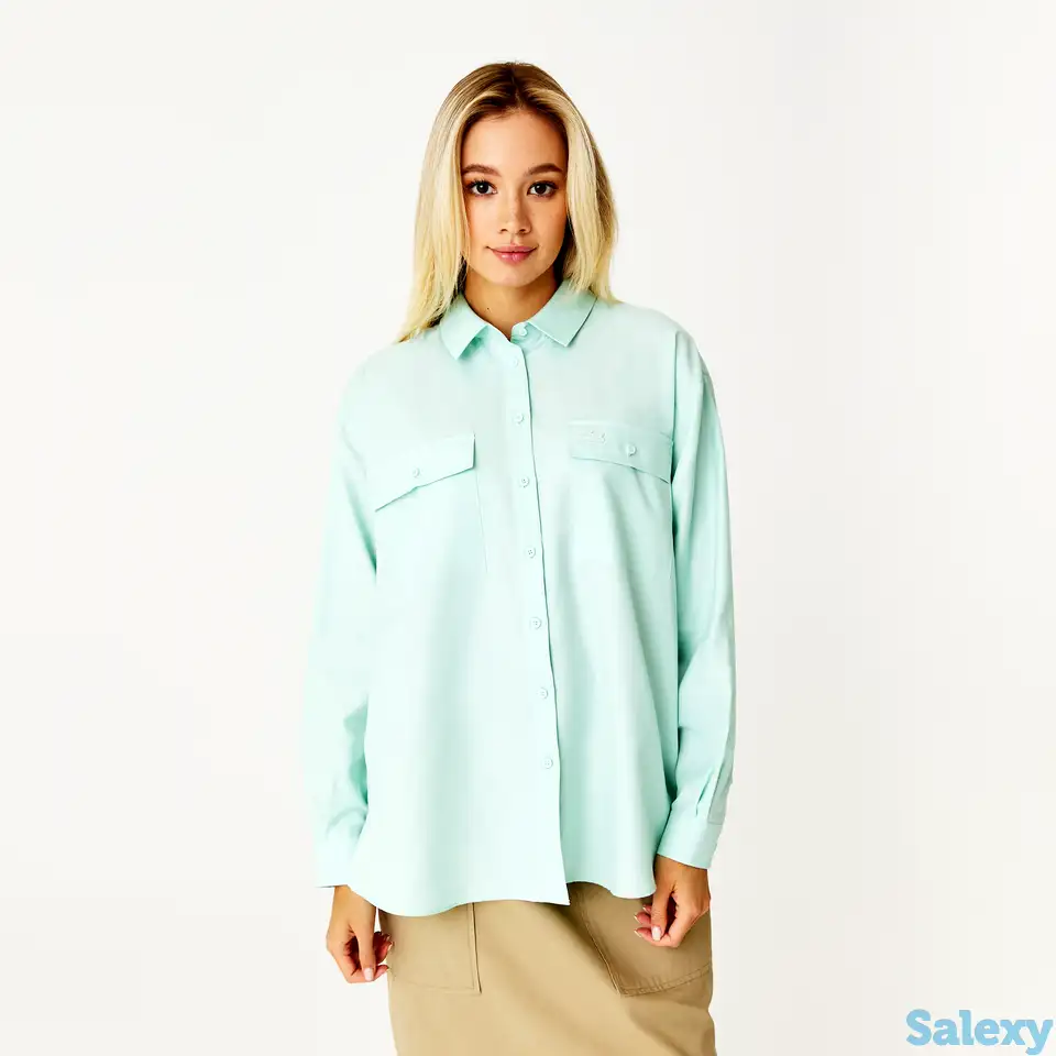 Женская рубашка lacoste свободной посадки, фотография 1