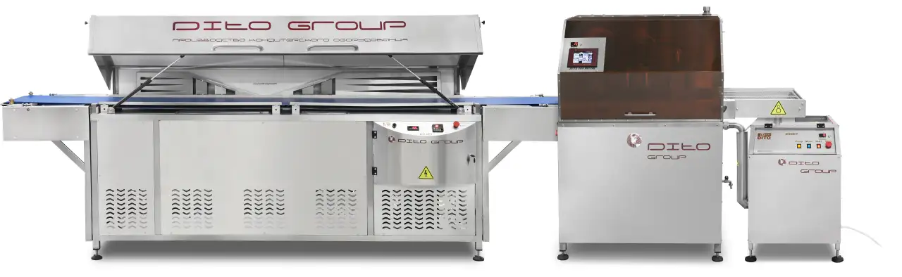 Глазировочная линия ZETA 400LN для глазирования пряников, печений, фотография 4