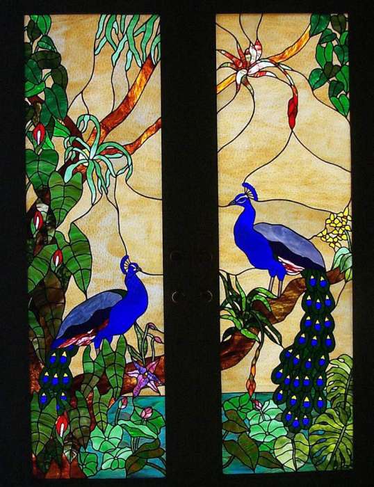 Витражи художественные, зеркала и изделия из стекла., фотография 9