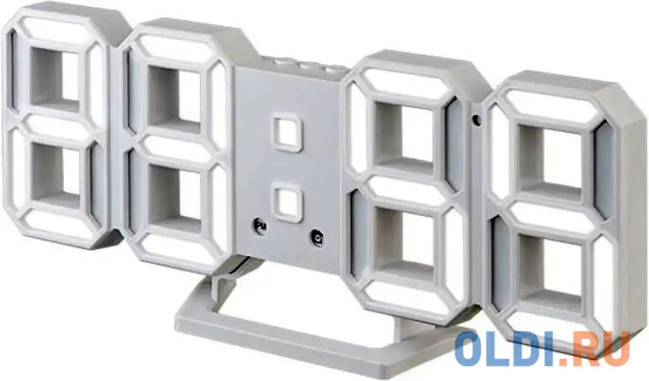 Perfeo led часы-будильник 