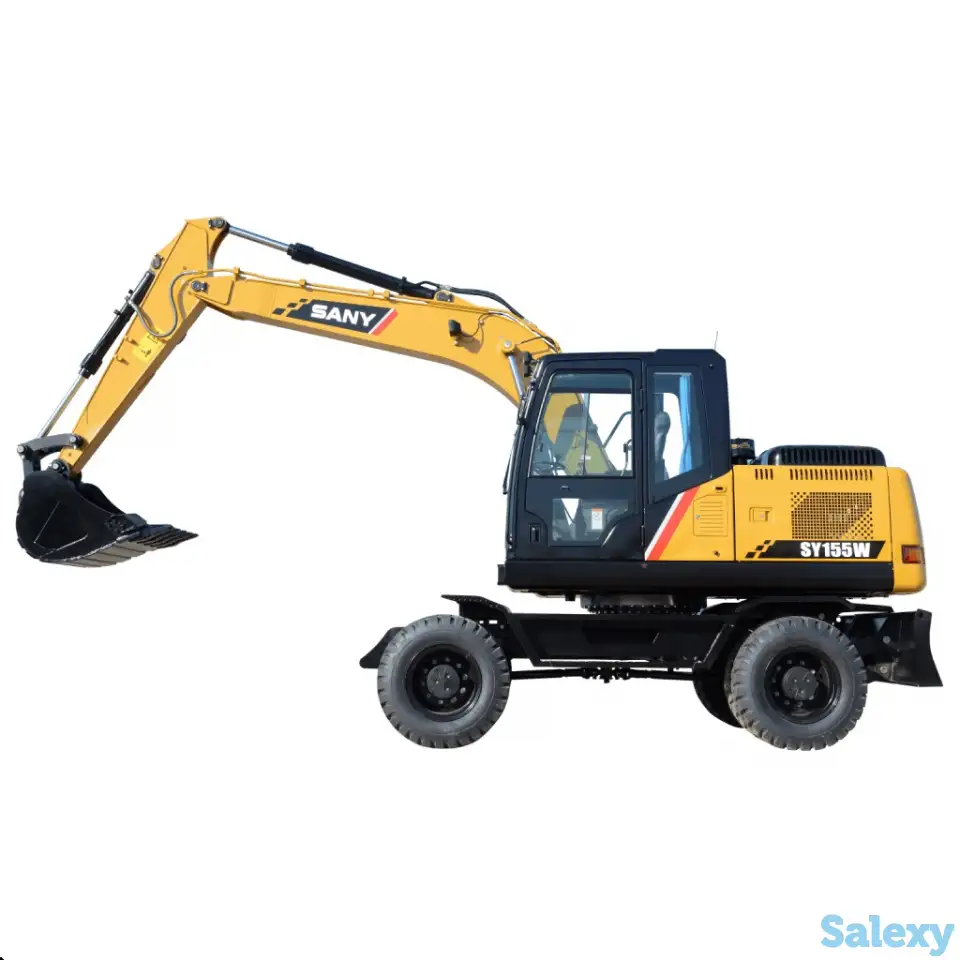 Колесный экскаватор SANY SY65, фотография 1