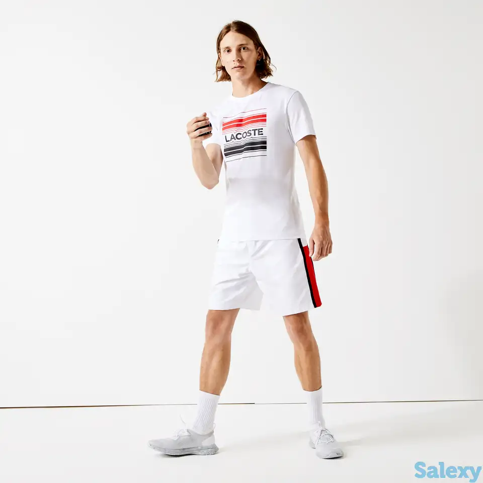 Мужская футболка lacoste sport из органического хлопка, фотография 1