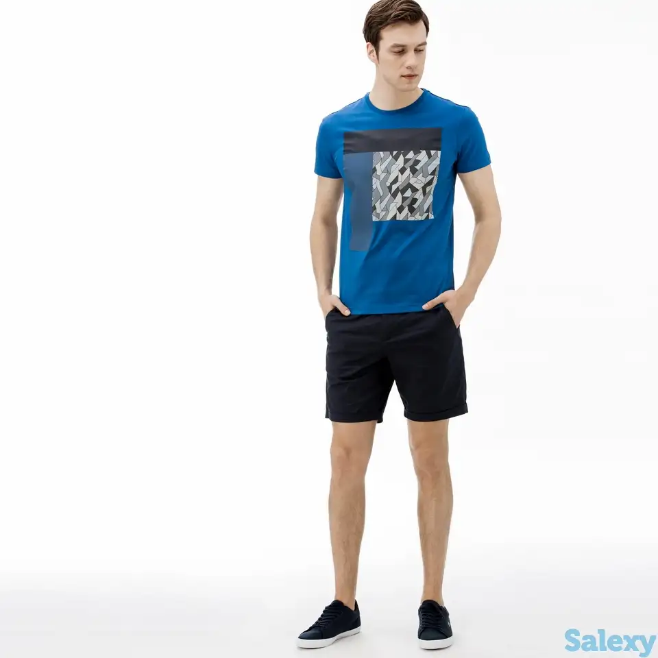 Мужские шорты lacoste slim fit, фотография 1