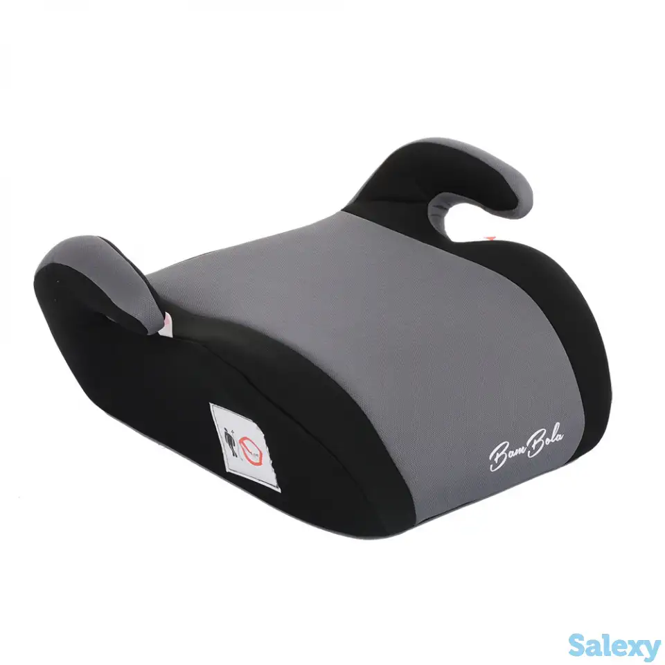 BAMBOLA Бустер 22-36 кг Tutela Серый/Черный 6шт/кор, фотография 1