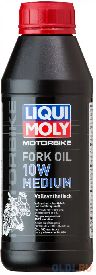 1506 liquimoly синт. масло д/вилок и амортиз. motorbike fork oil , фотография 1