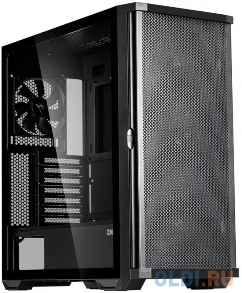 Корпус atx zalman z10 без бп чёрный, фотография 1