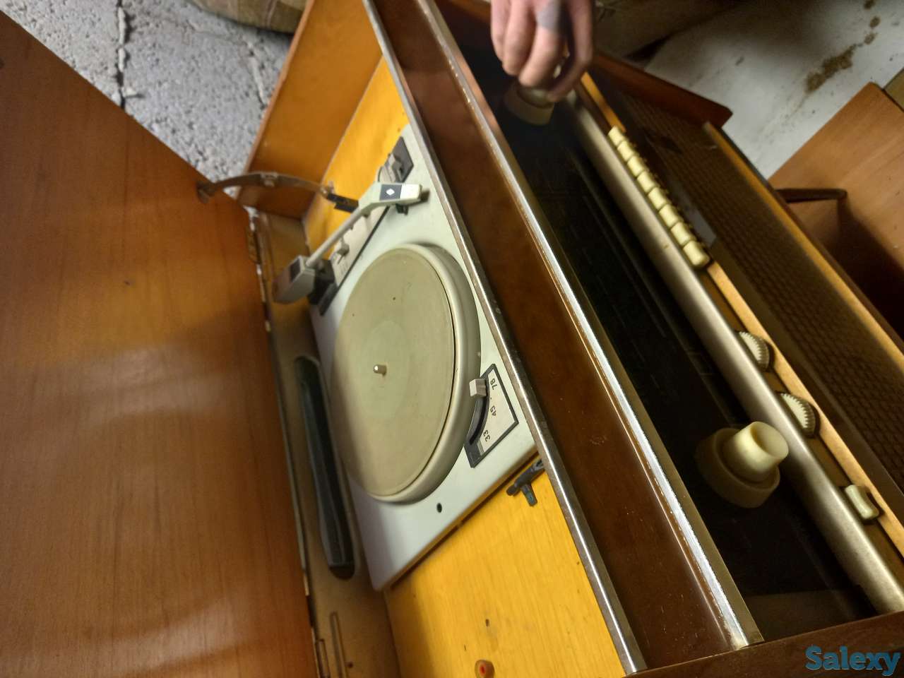 Продам советский патефон СССР, цена договорная, фотография 1