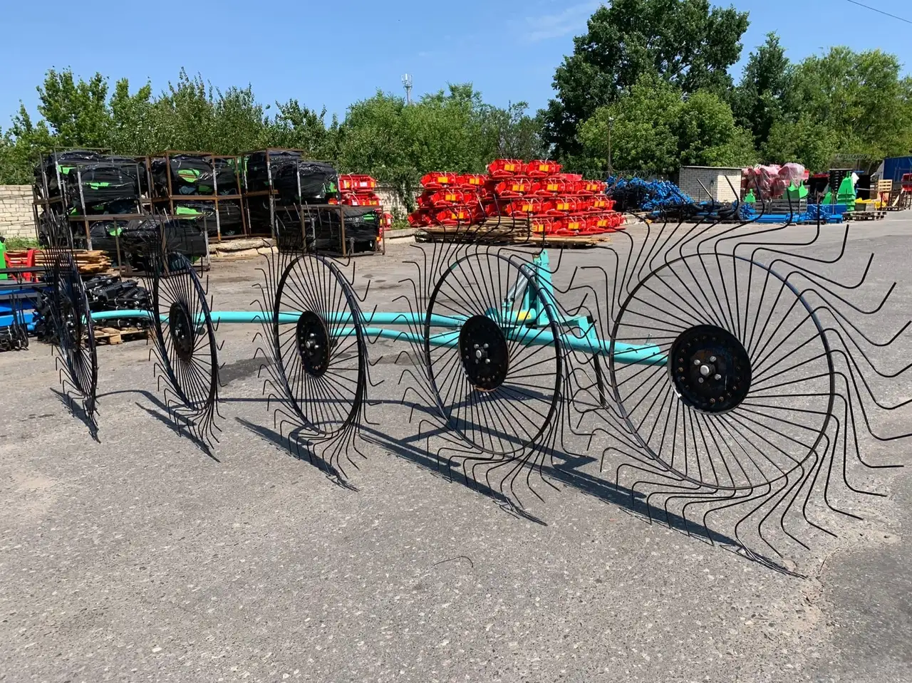 Грабли- ворошилки типа OGR усиленные 2.6м, 3.3м, 6.3м, фотография 4