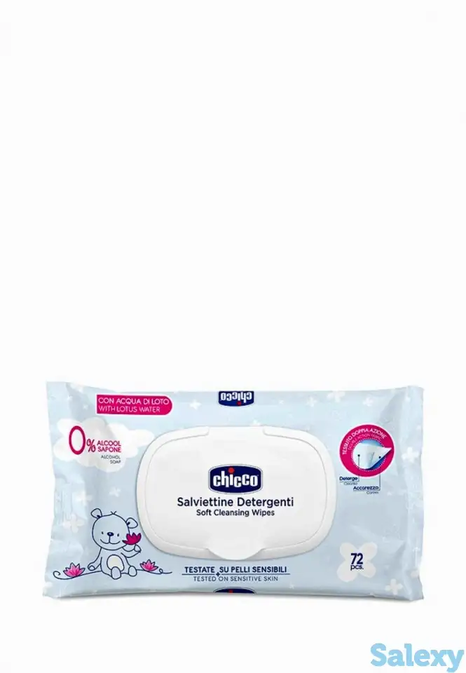 Влажные салфетки chicco, фотография 1