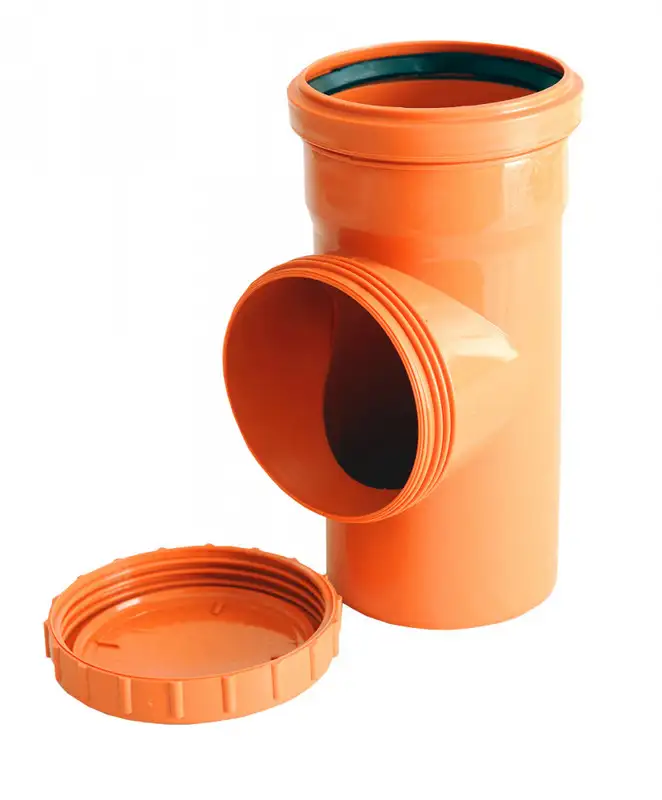 Ревизия 110 мм, Среда: наружная канализация; внутренняя канализация; канализация, t 95 град, фотография 1