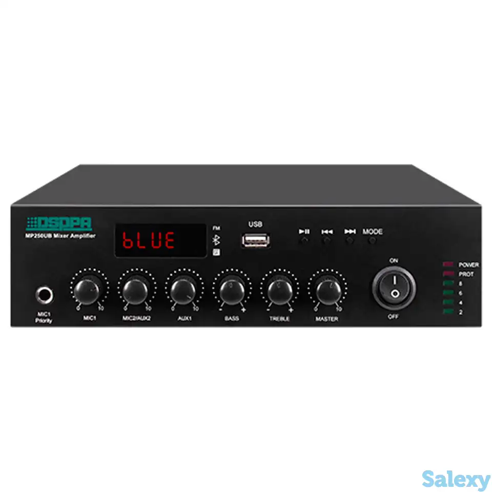 Микшер-усилитель с плеером dsppa mp250ub, фотография 1