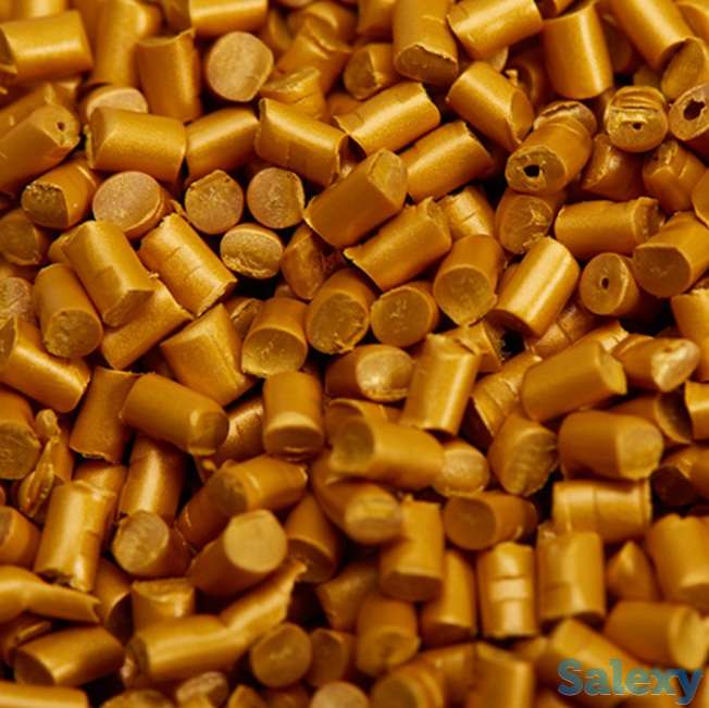 Мастербатч золотистый для окрашивания емкостей и флаконов, фотография 1