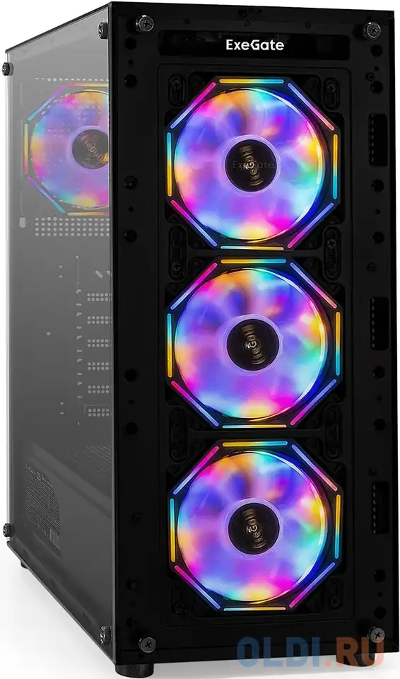 Корпус miditower exegate i3 base-npx700 (atx, бп 700npx с вент. 12, фотография 1