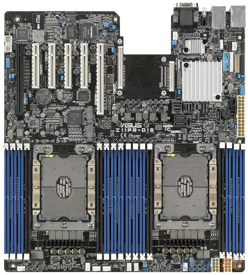 Материнская плата asus z11pr-d16 2 x socket 3647 c621 16xddr4 2xpci-e, фотография 1