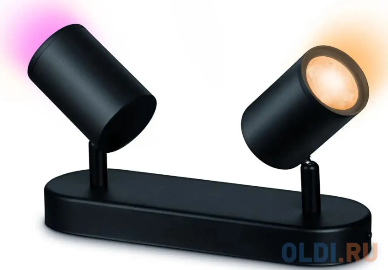 Светильник imageo wiz spots 2x5w b 22-65k rgb, фотография 1