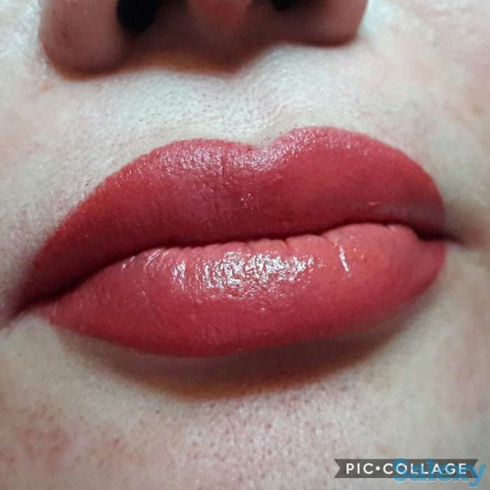 татуаж теневой, волосковый, микроблейдинг, пудровые, брови как свои, фотография 7