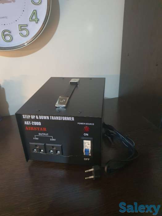 Трансформатор повышающий-понижающий 110V-220V  220V-110V   мощность 2000 watt, фотография 2