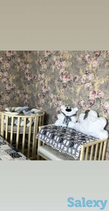 Детские бортики на кроватку, постельное белье, подушки, фотография 3