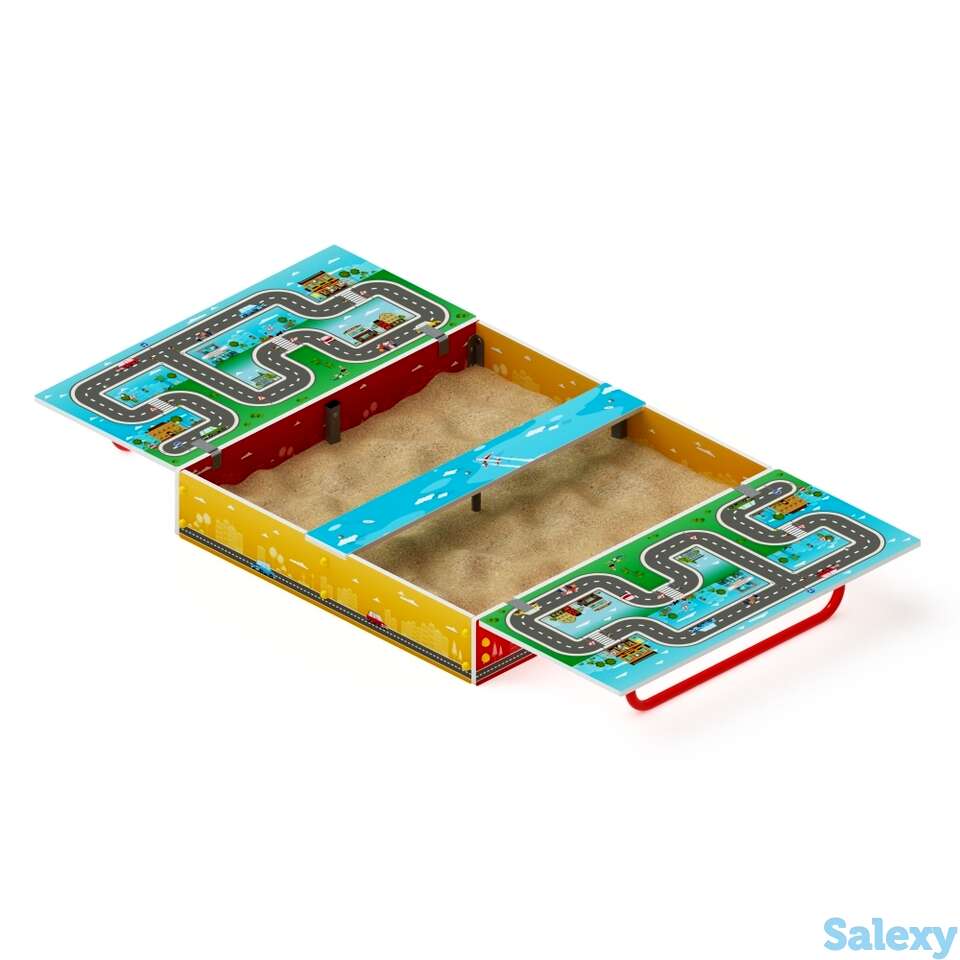 Песочница с крышкой игра ио 5.01.11-02, фотография 1