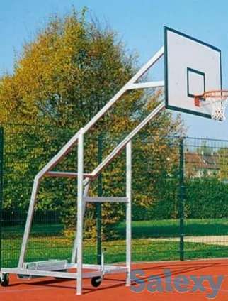Стойка баскетбольная металлическая передвижная, фотография 1