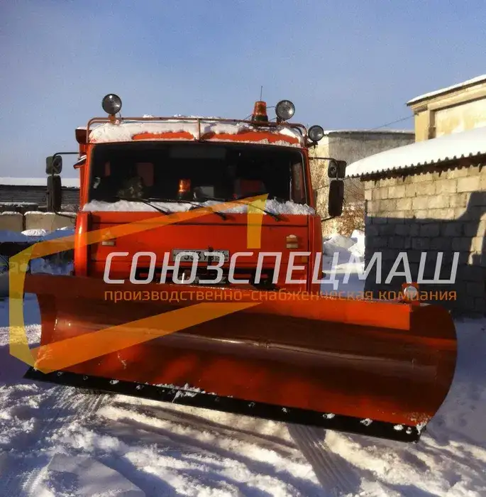 Отвал скоростной СО не поворотный с металлическим ножом, фотография 1