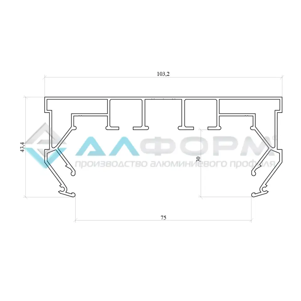 Пк 14 двухрядный карниз для штор, фотография 2