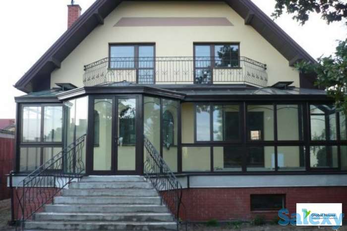 Остекление веранд, панорамное остекления входных групп, фотография 1