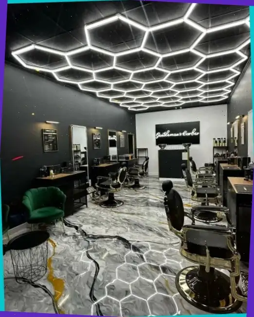 Светодиодные светильники LED модульное освещение для СТО, фотография 1