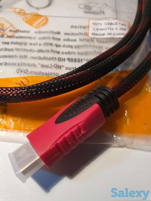 Кабель шнур High speed HDMI-HDMI провод 1,3м, фотография 2