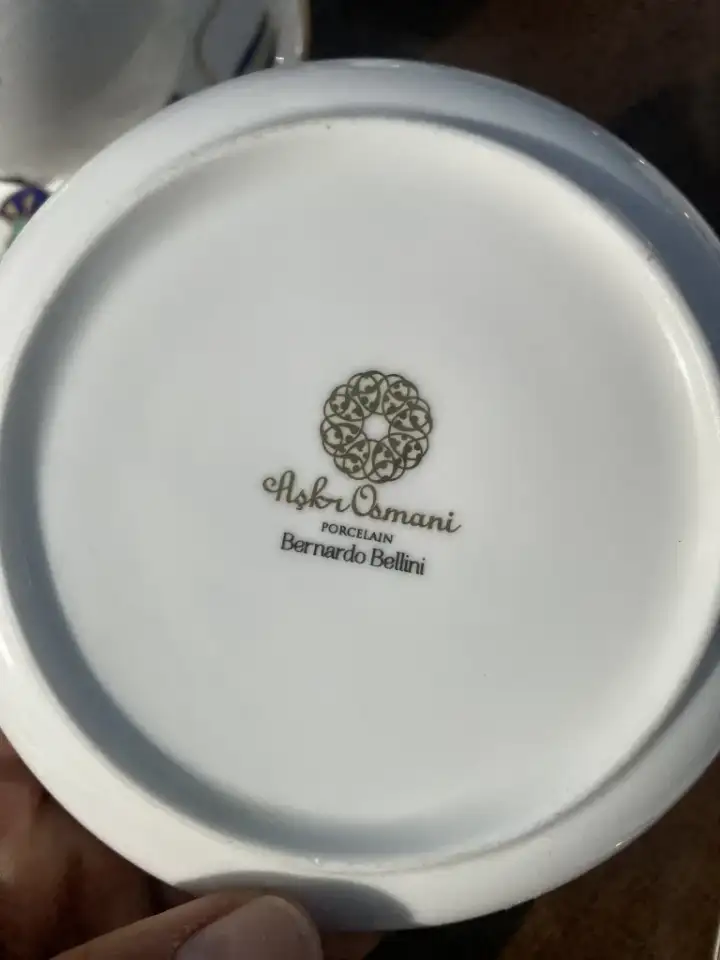 Изысканный порционный фарфоровый сервиз, фотография 5