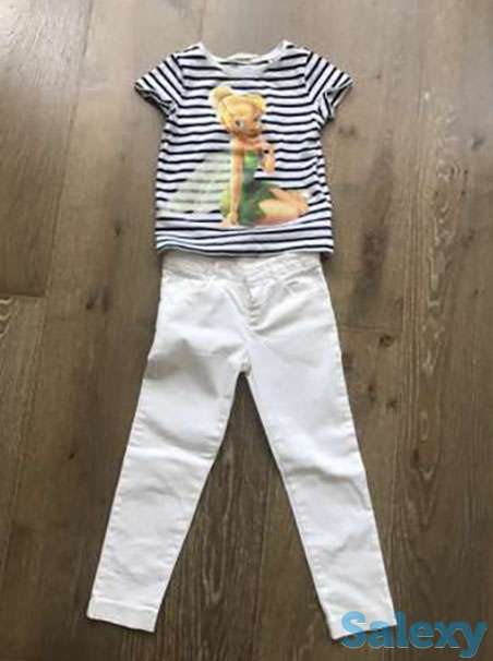 Футболка H&М 700 тги брюки Zara 1500 тг на 4-5 лет, фотография 1