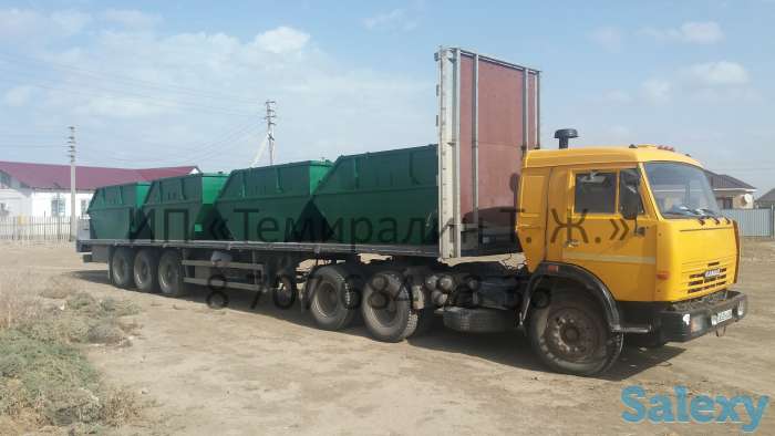 Satu.kz › Товары и услуги › Мусорный контейнер для ТБО, Бункер накопитель 8 м3 (Кубов) Атырау, Актау, фотография 1