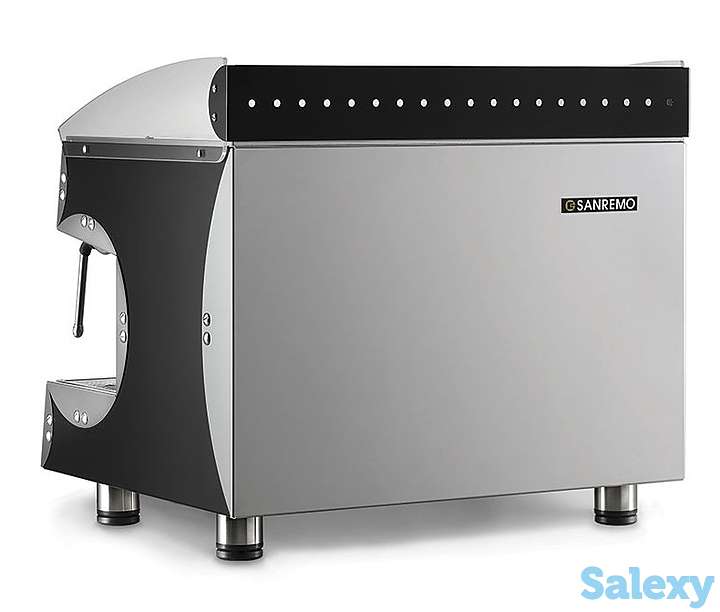 Кофемашина Sanremo Capri SAP DLX 2 гр. черная полуавтоматическая., фотография 3