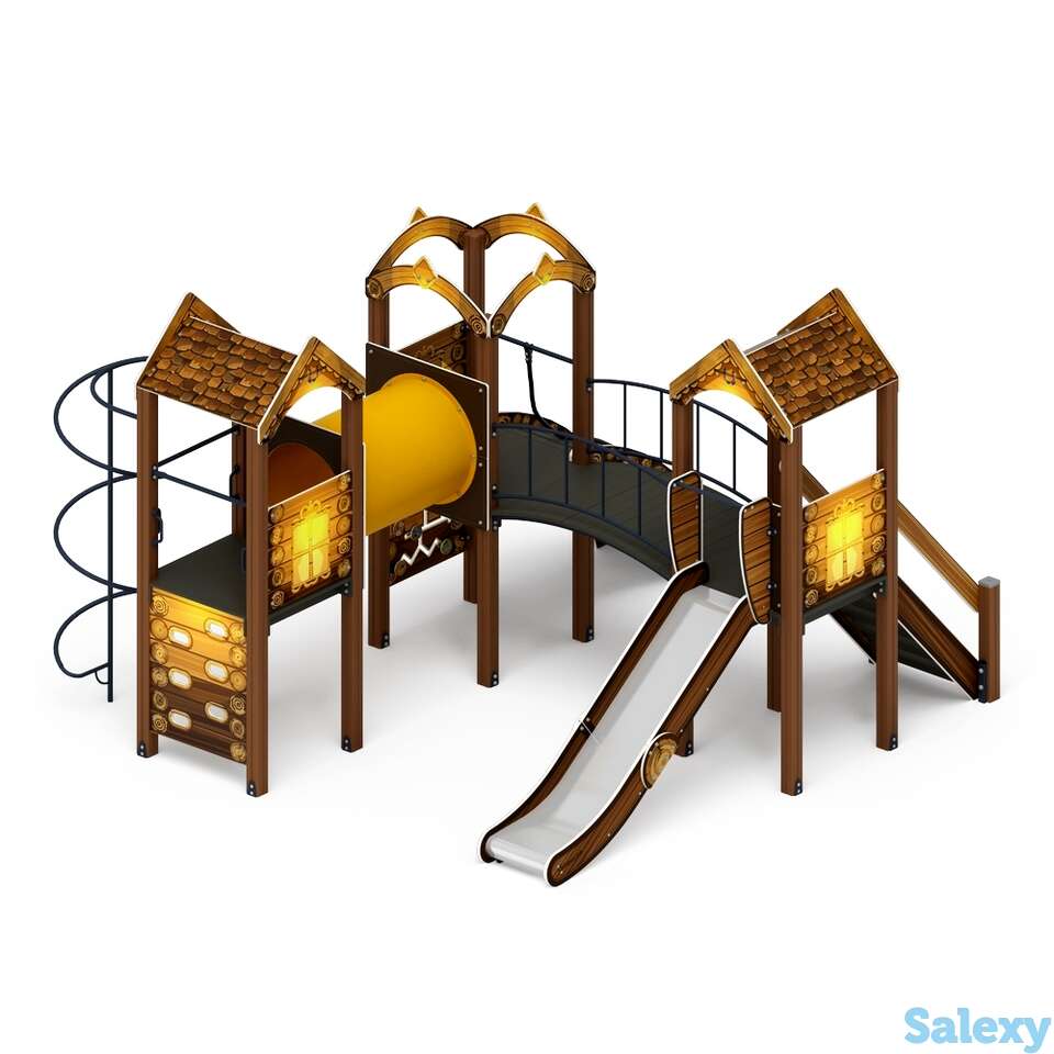 Детский игровой комплекс «городок (эко)» дик 2.01.3.03-22 h=1200, фотография 1