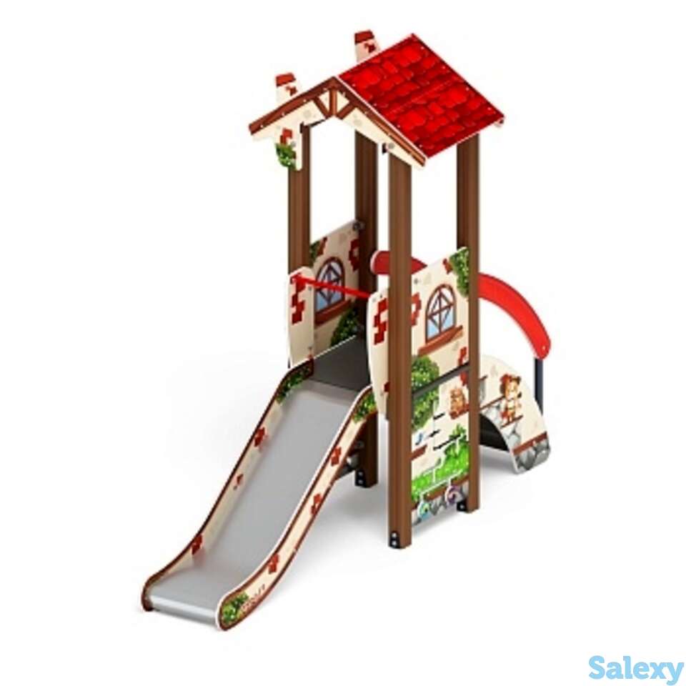 В гостях у сказки - дик 1.05.01-02.с - игровой комплекс h=900, фотография 1