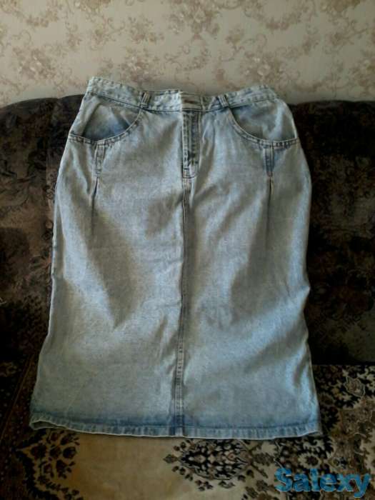 Продам джинсовую юбку, фотография 1